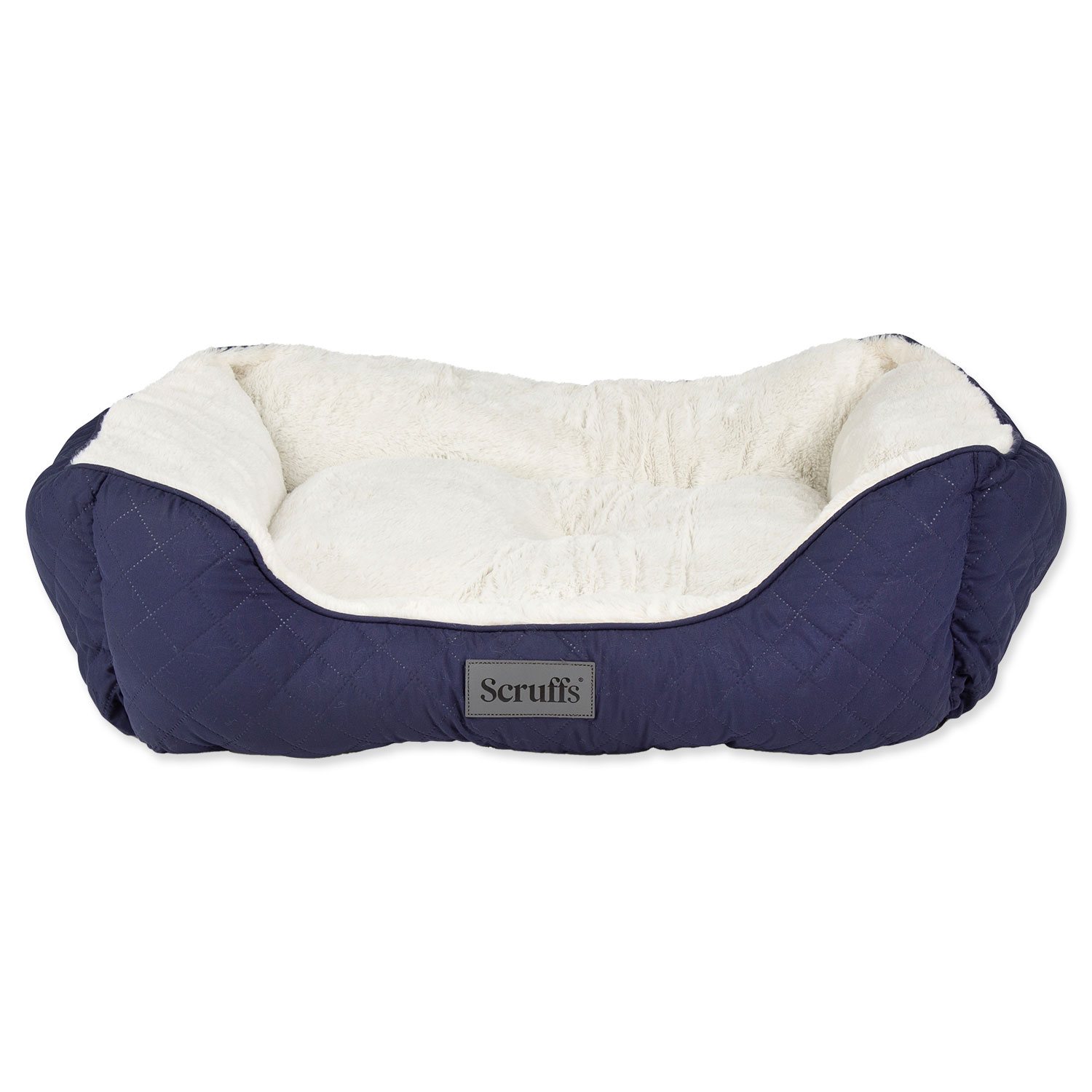 Scruffs Pelech Wilton Box Bed modrý L 75x60cm