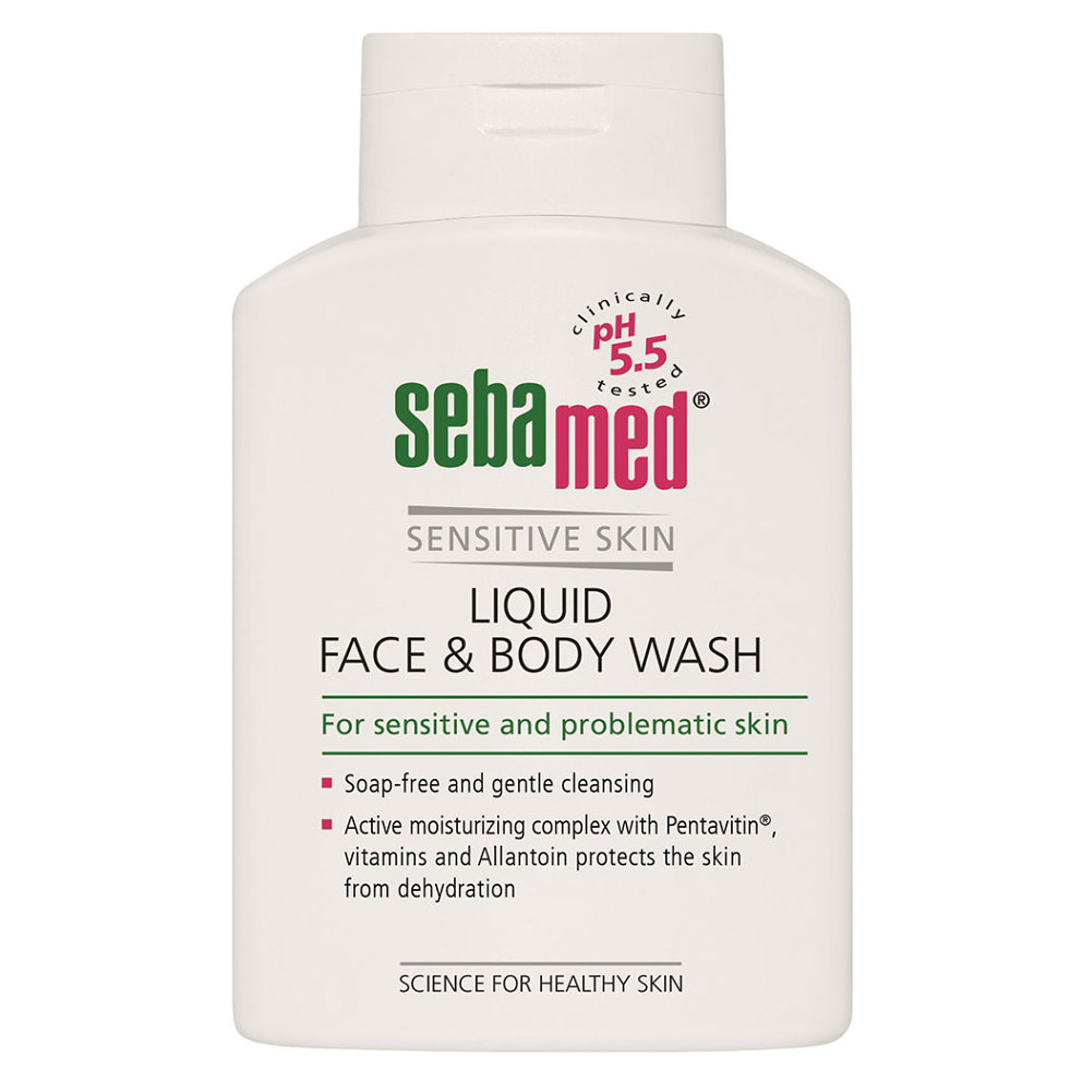 SEBAMED Mycí emulze na obličej a tělo 200 ml