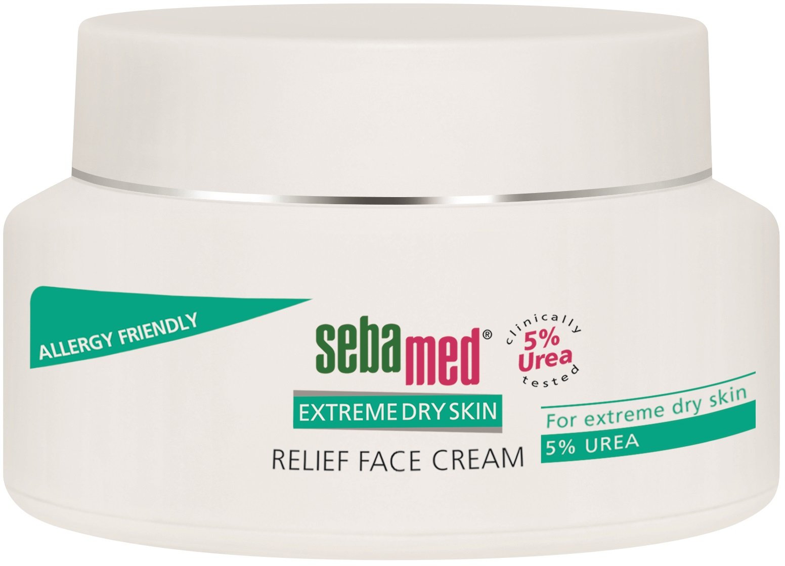 SEBAMED Urea 5% zklidňující krém na obličej 50 ml