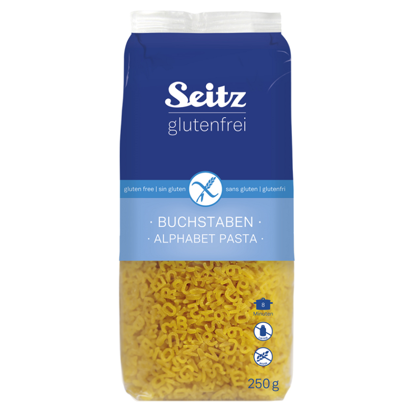 SEITZ Těstoviny písmenka bez lepku 250 g