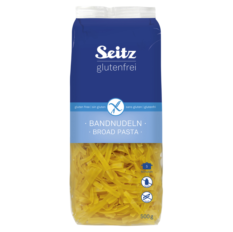 SEITZ Těstoviny tagliatelle široké nudle bez lepku 500 g