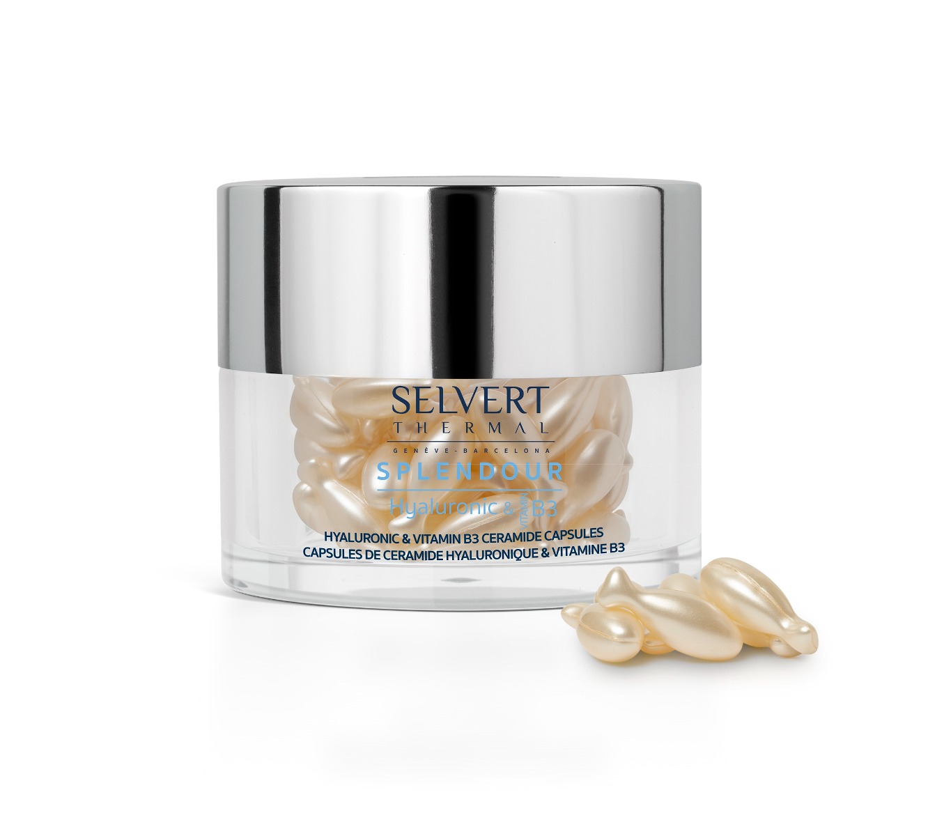 SELVERT THERMAL Splendour Hyaluronic & Vitamin B3 Night 60 ks