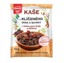 SEMIX Kaše z klíčeného ovsa a quinoy s kakaovými boby a datlemi 65 g