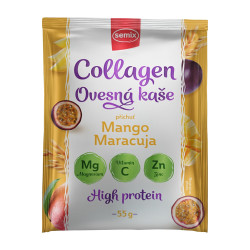 SEMIX Ovesná kaše s kolagenem s mangem a maracujou se sladidlem 55 g