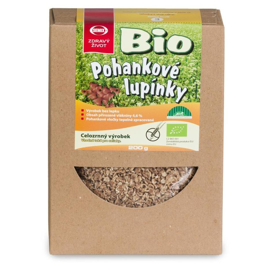 SEMIX Pohankové lupínky BIO 200 g