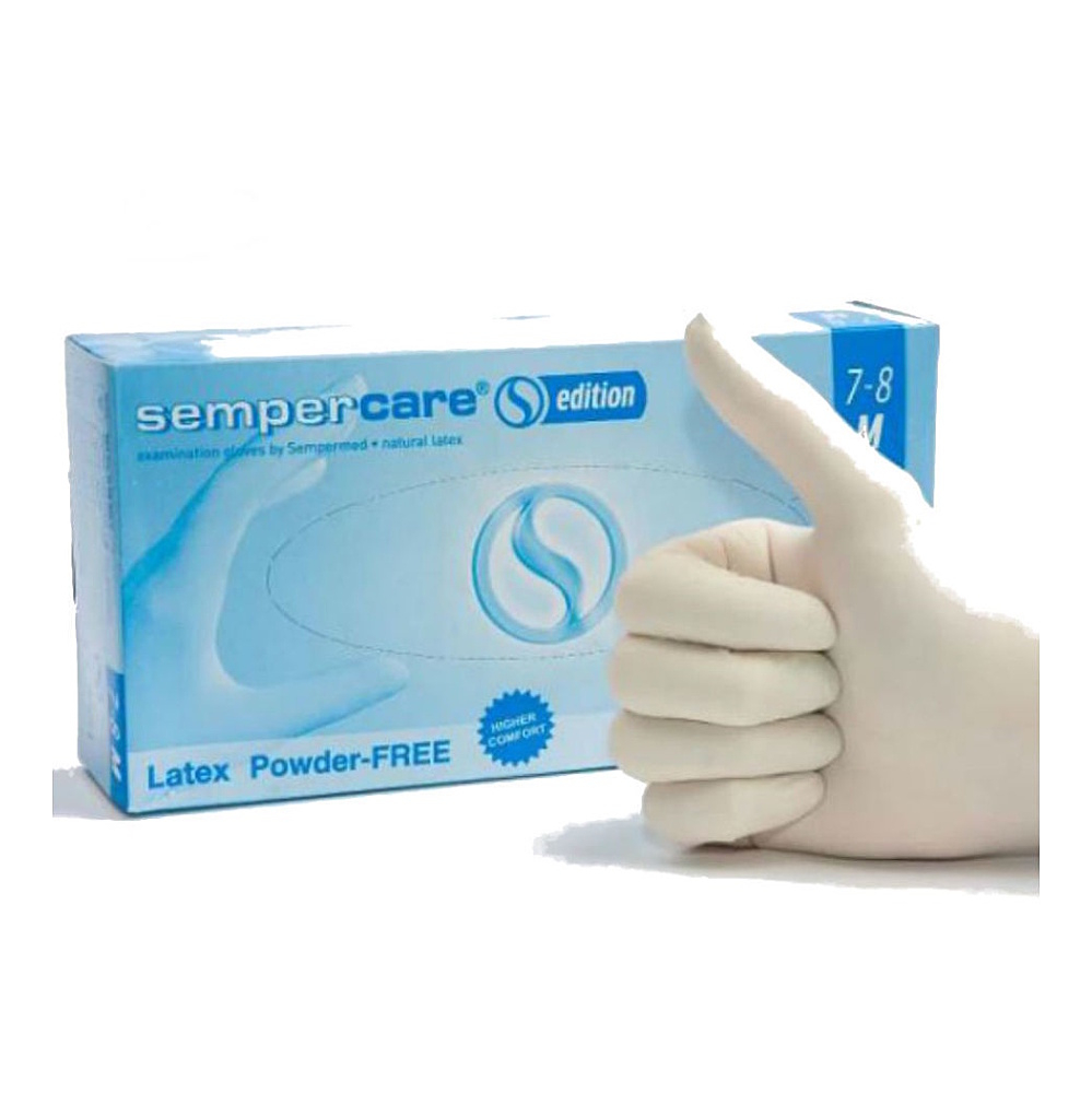SEMPERCARE Edition nepudrované rukavice velikost S 100 kusů