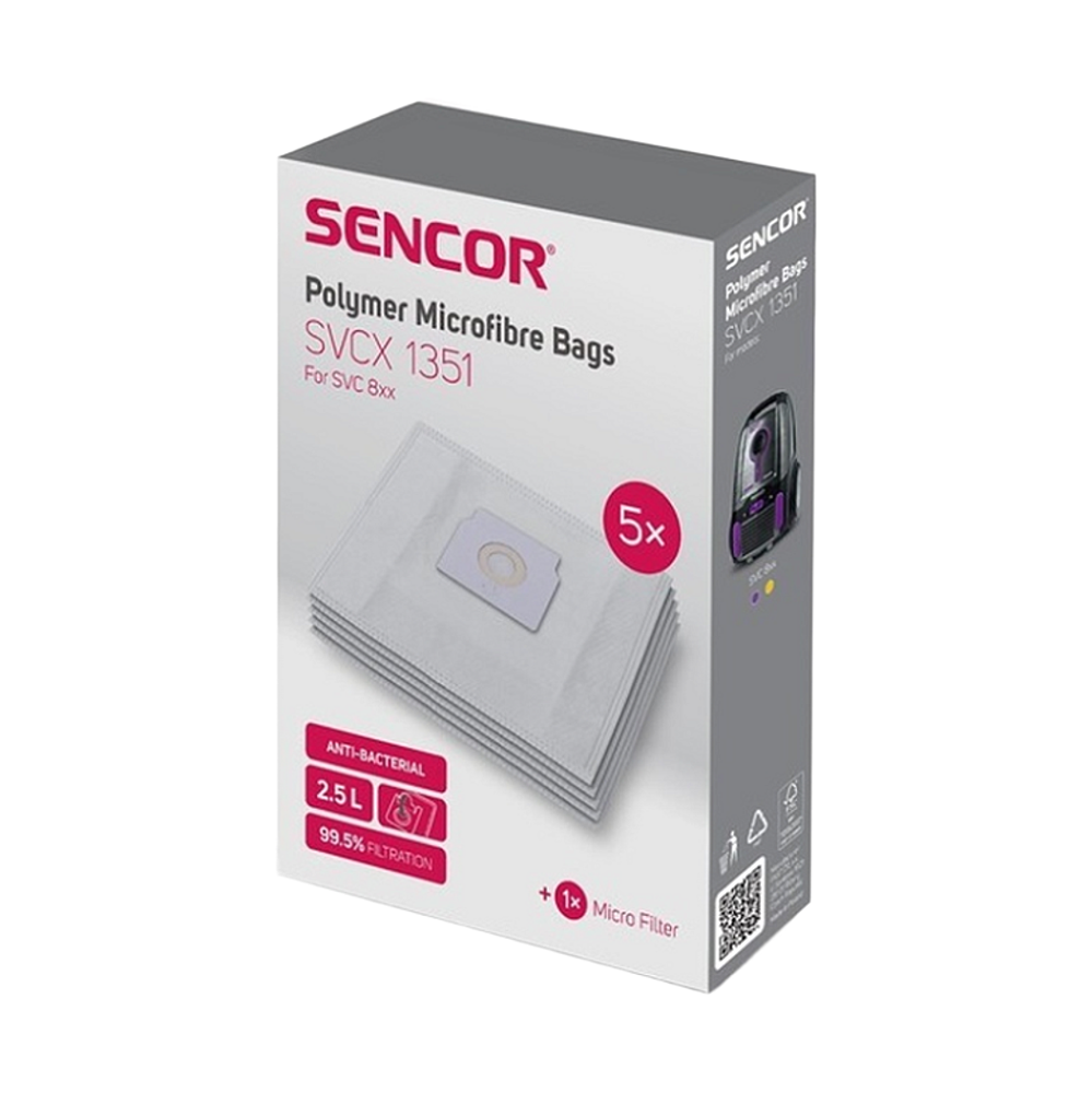 SENCOR Sáček Micro SVCX 1351 5 kusů