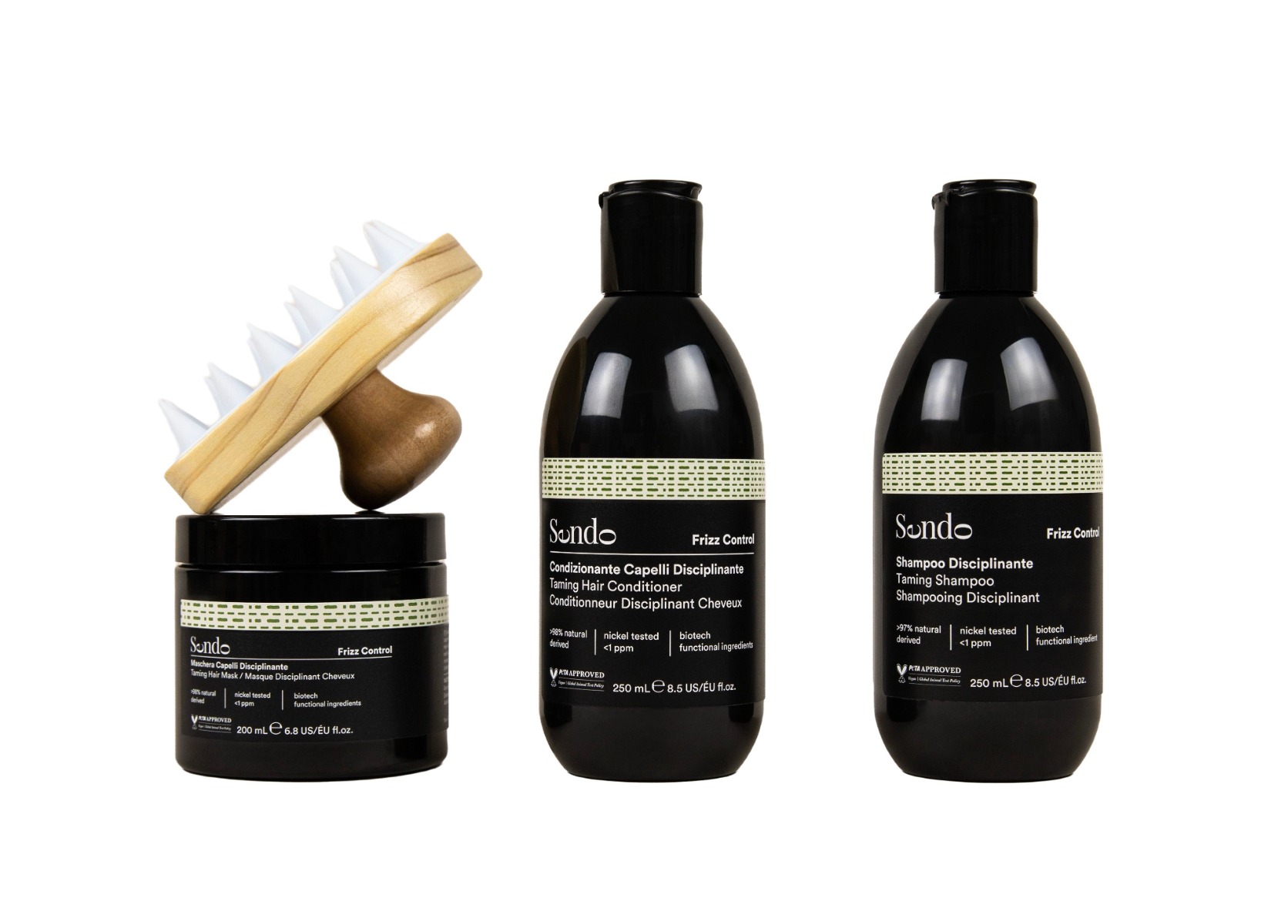 Sendo Frizz Away Kit sada na vlasy proti krepatění 4 ks