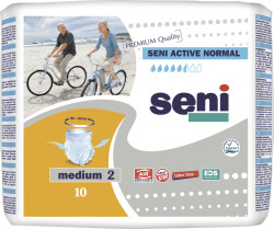 SENI Active Normal Medium inkontinenční plenkové kalhotky 10 ks