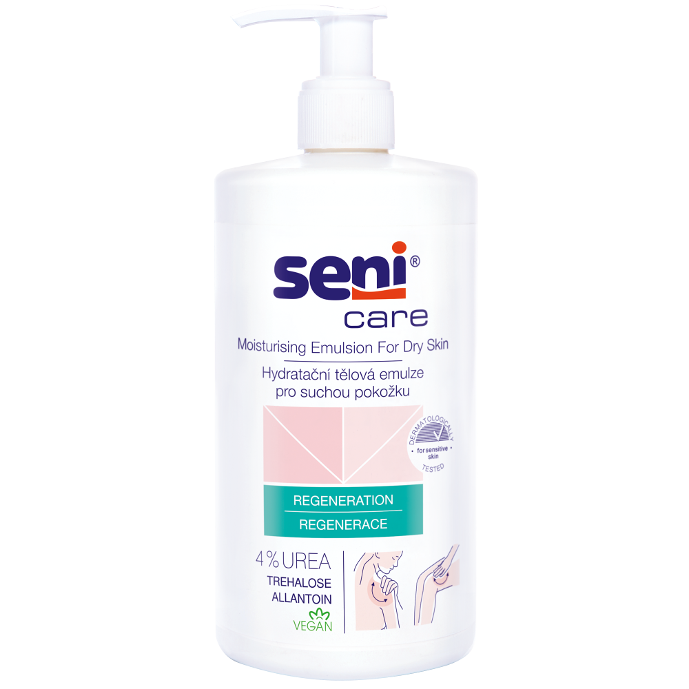 SENI Care Hydratační tělová emulze 4% urea 500 ml
