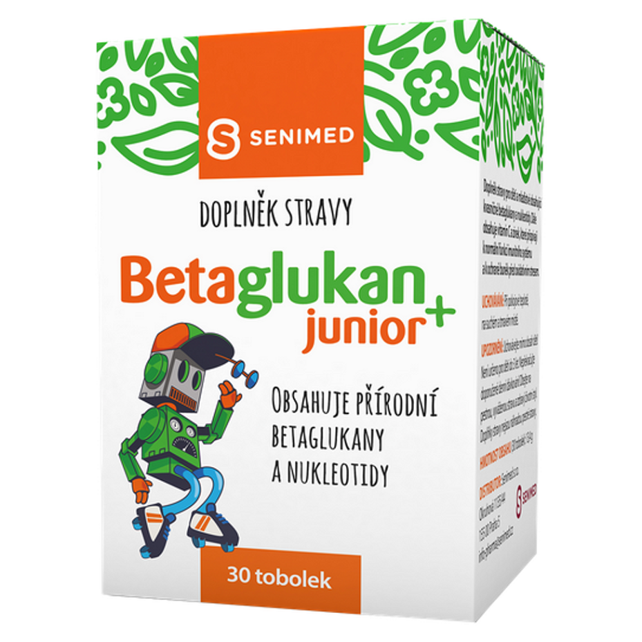 SENIMED Betaglukan junior 100 mg 30 tobolek