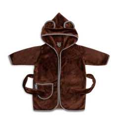 SENSILLO Dětský župan, župánek Medvídek - hnědý