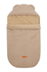 SENSILLO Fusak 3v1, beránkový - tm. béžový