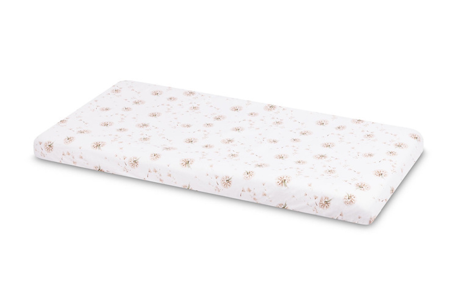 SENSILLO Prostěradlo do postýlky 60x120, bavlna, Pampeliška béžová