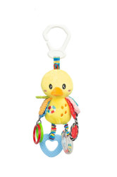 SENSILLO Závěsná hračka, chrastítko - Kačenka
