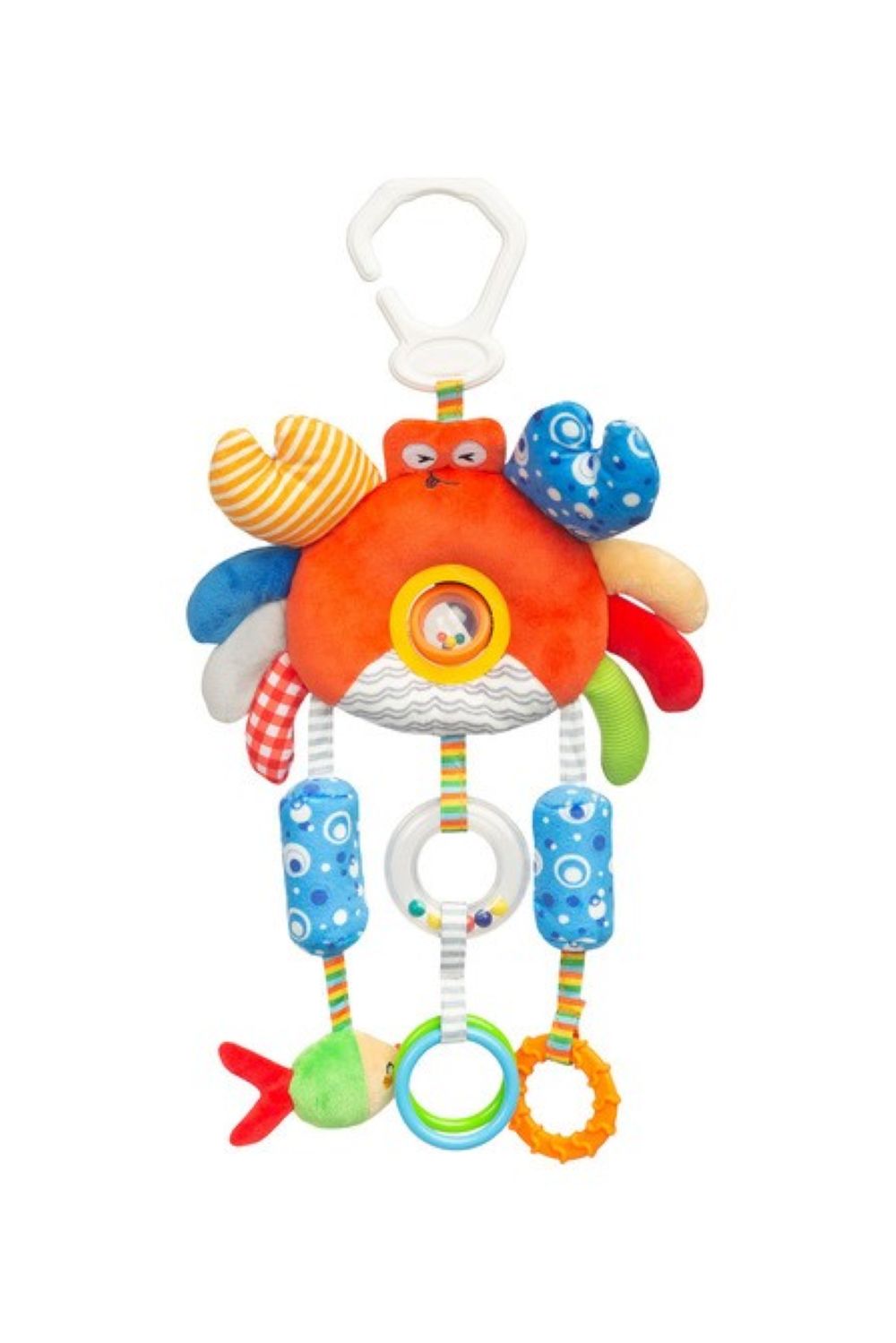 SENSILLO Závěsná hračka, chrastítko - Krabík Maxi
