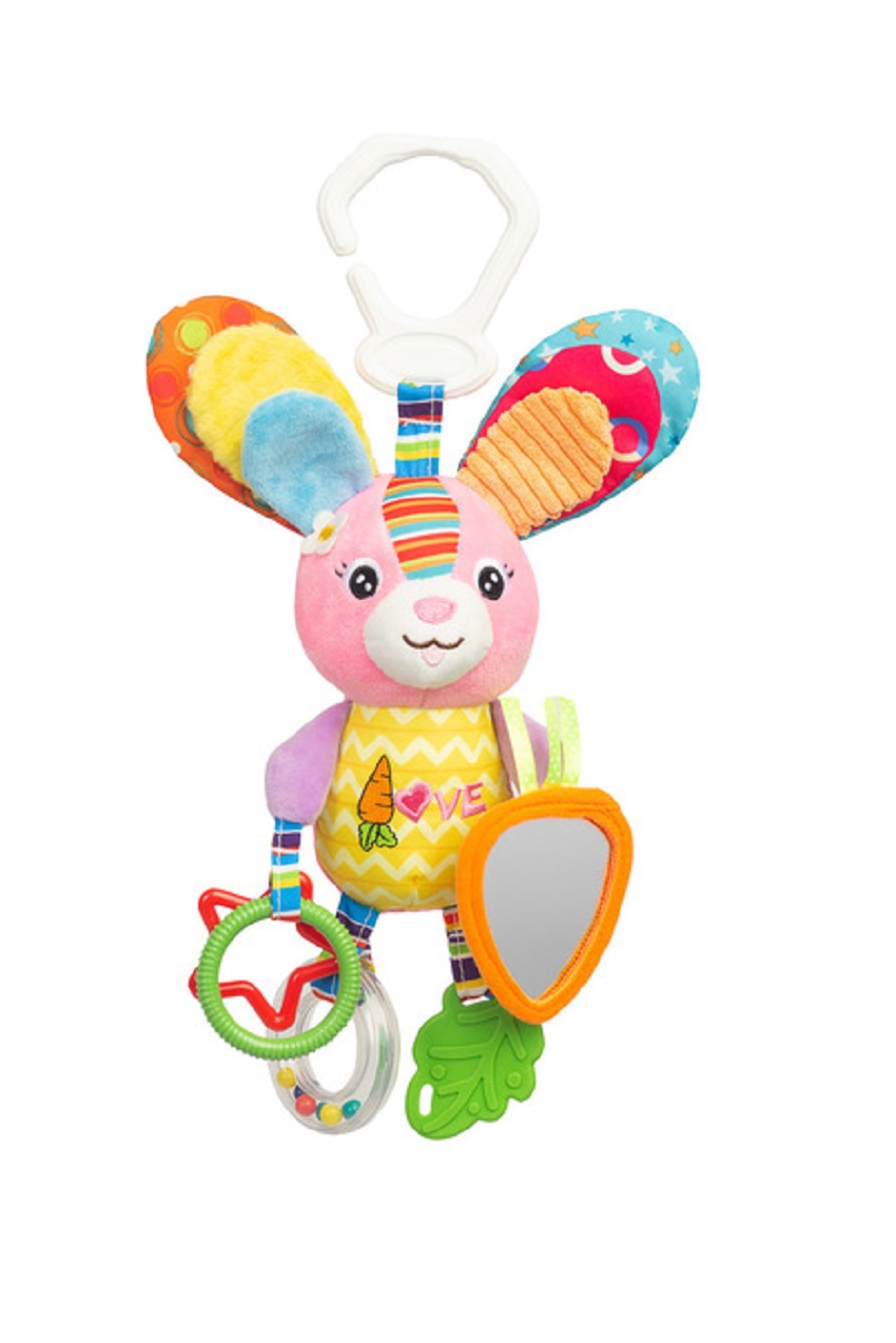 SENSILLO Závěsná hračka, chrastítko - Králíček