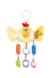 SENSILLO Závěsná hračka, chrastítko - Ptáček Maxi