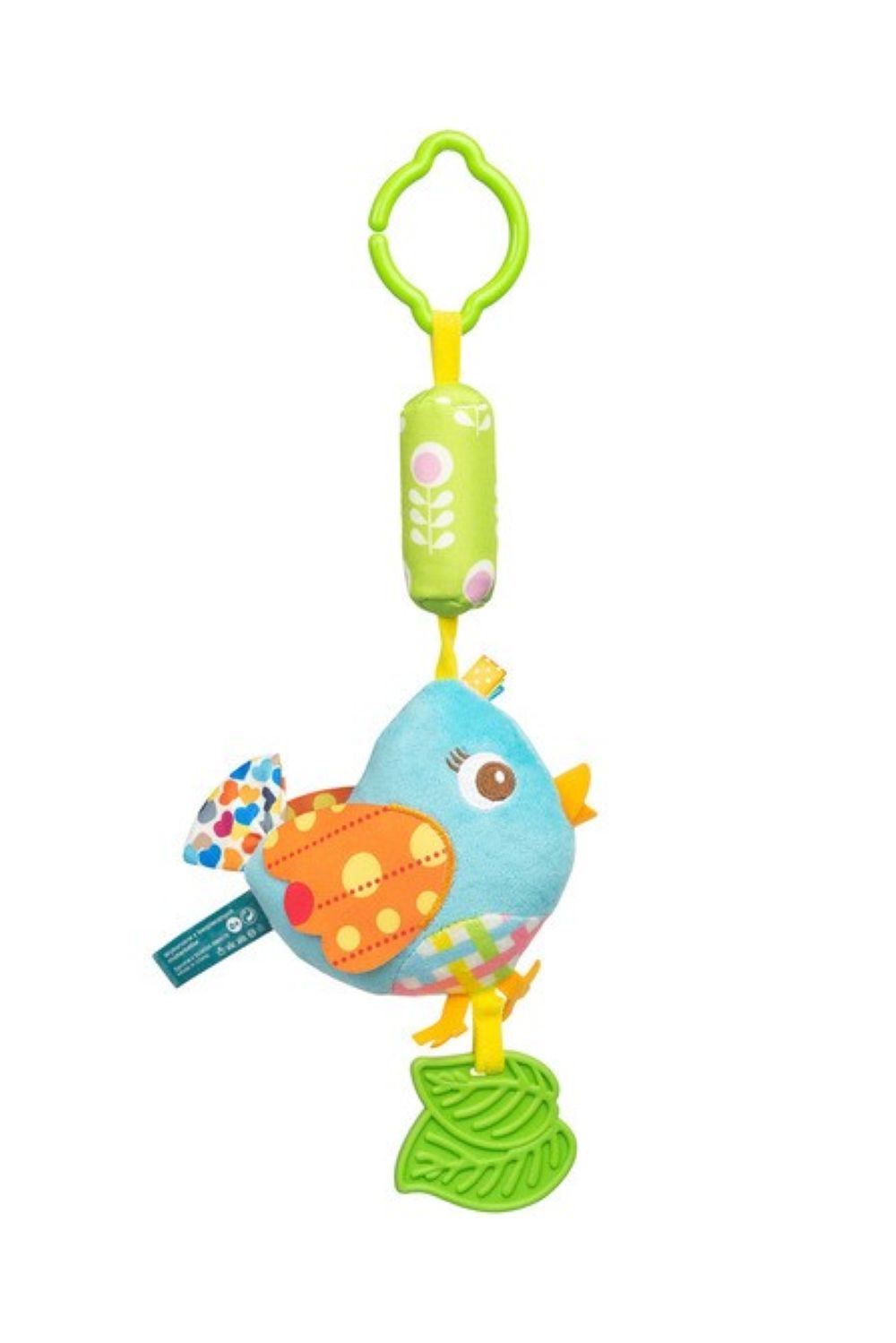 SENSILLO Závěsná hračka, chrastítko - Ptáček