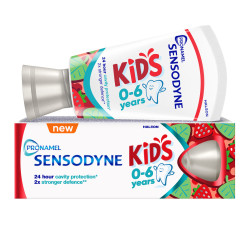 SENSODYNE Kids Zubní pasta pro děti 0-6 let 50 ml