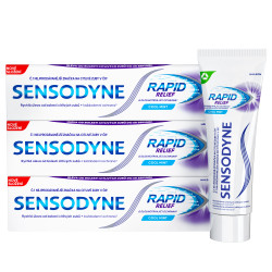 Sensodyne Rapid Relief zubní pasta 3x75 ml