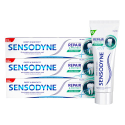 SENSODYNE Zubní pasta Repair&Protect Extra Fresh s fluoridem 3 x 75 ml