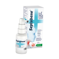 Septabene 1,5 mg/ml + 5,0 mg/ml orální sprej 30 ml
