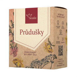SERAFIN Průdušky bylinný čaj porcovaný sáčky 15 x 2.5 g