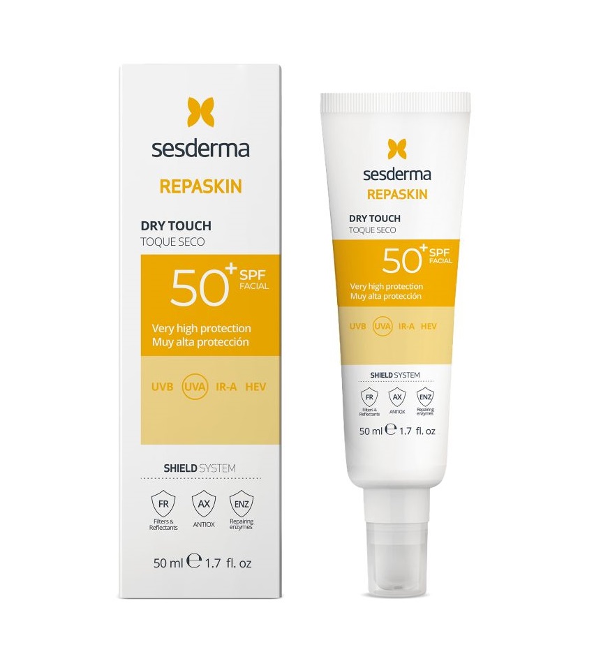 Sesderma Repaskin Dry Touch Opalovací krém SPF50+ 50 ml