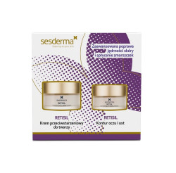 Sesderma Retisil Krém Pro-aging a konturovací krém na oblast očí a rtů 2 ks