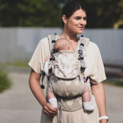 SESTRICE Dreamers natur carrier one dětské nosítko od 0m+ šedé