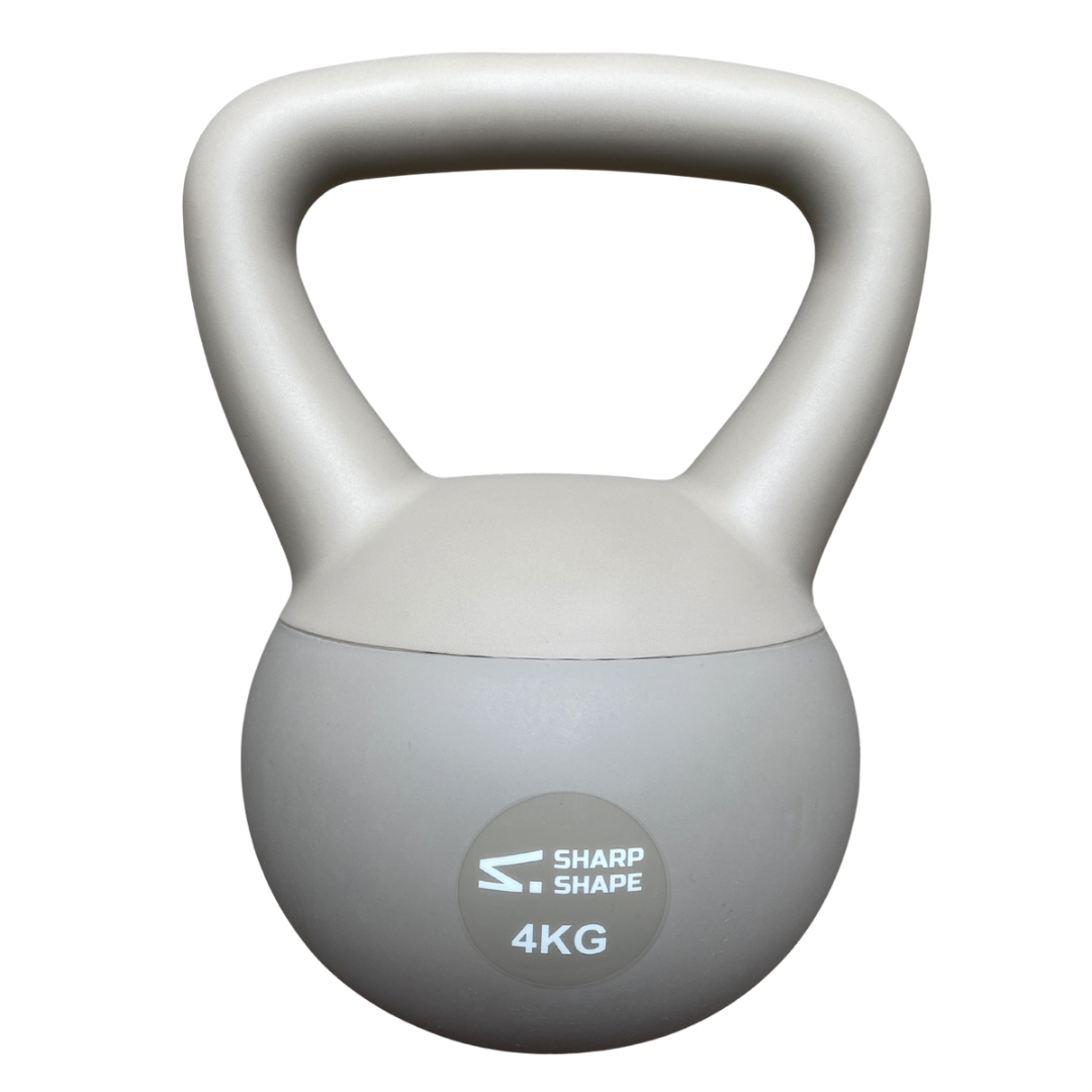 SharpShape Soft kettlebell 4 kg béžový
