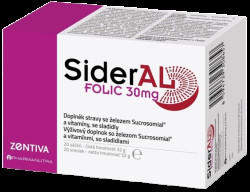 SIDERAL Folic 30mg, 20 sáčků