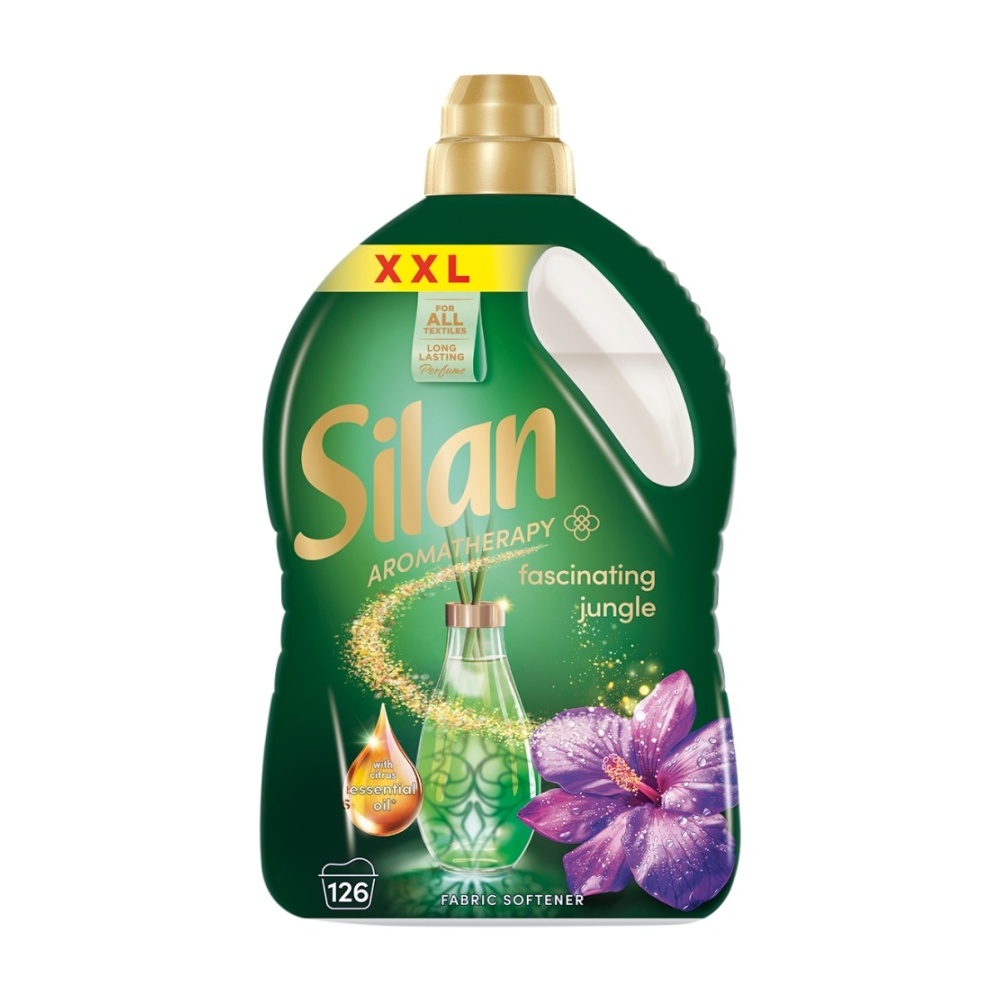 Silan Aromatherapy Fascinating Jungle koncentrovaná aviváž do pračky 2,772 l 126 dávek