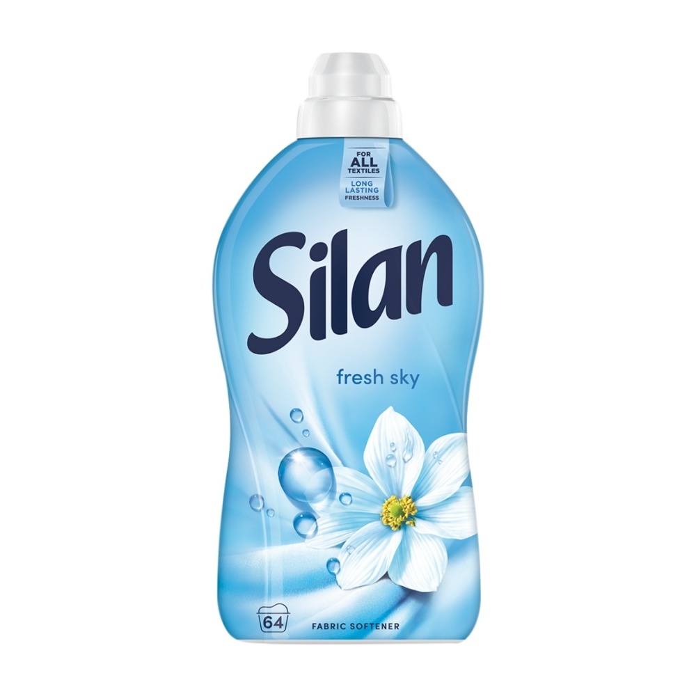 Silan Fresh Sky koncentrovaná aviváž do pračky 1408 ml 64 dávek