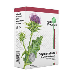 SILYMARIN forte 4 játra+imunitní systém 40 tablet