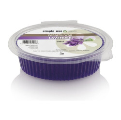 SIMPLE USE BEAUTY Parafínový zábal Levandule 500 g