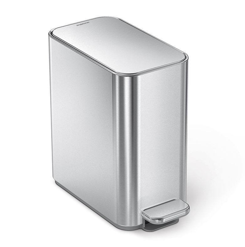 Simplehuman Slim Step Can pedálový odpadkový koš 5 l nerez ocel