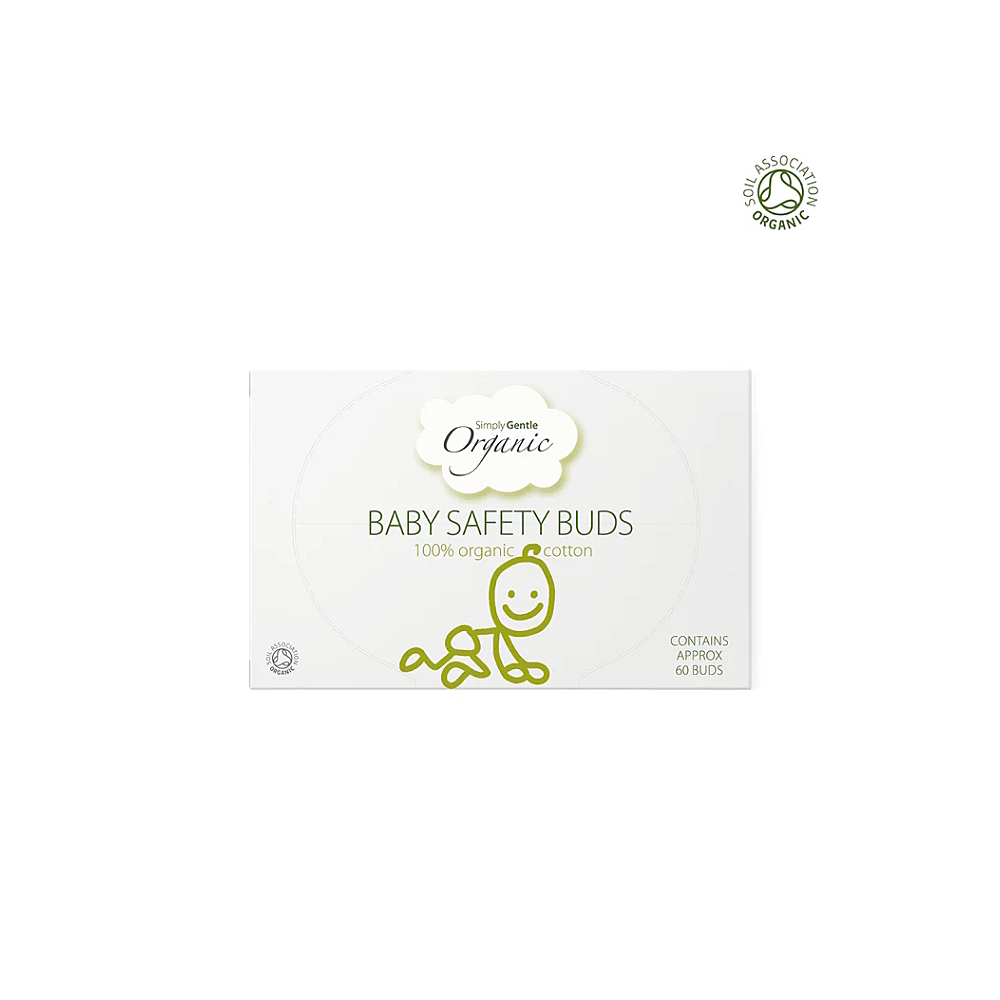 SIMPLY GENTLE Organické dětské vatové tyčinky 60 ks