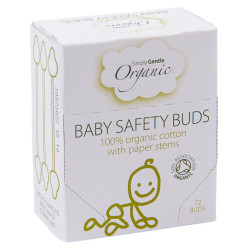 SIMPLY GENTLE Organické dětské vatové tyčinky 72 kusů
