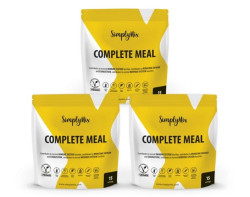 SimplyMix SimplyMix Koktejl kompletní jídlo 3 x 1380 g (45 porcí), výhodné balení