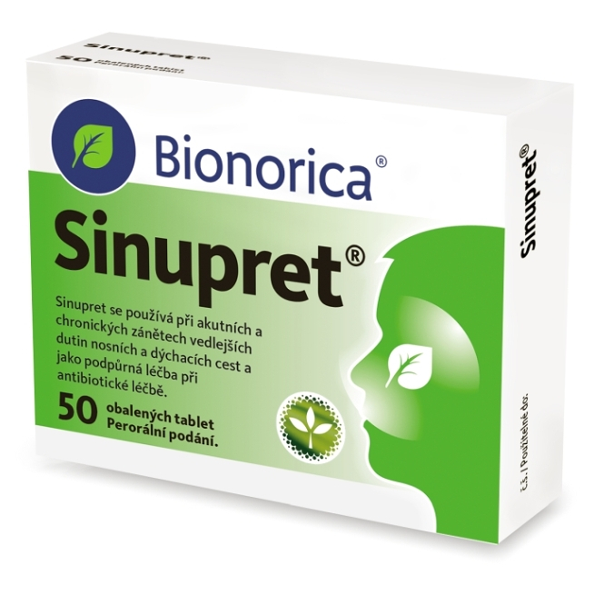 SINUPRET Tablety 50 kusů
