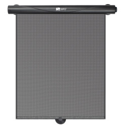 SIPO Sluneční clona roleta, 2ks, černá