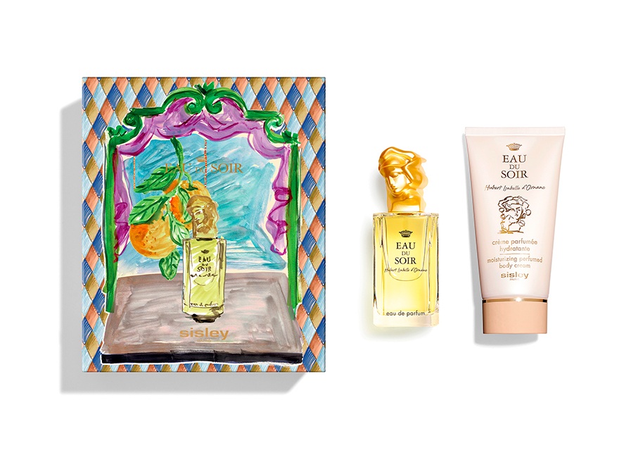 Sisley Eau du Soir Luke Edward Hall dárková sada 100 ml + 150 ml