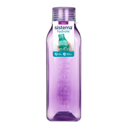 SISTEMA Hydrate Láhev Square šroubovací víčko fialová 725 ml