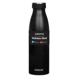 SISTEMA Hydrate Termoláhev Stainless Steel černá 500 ml