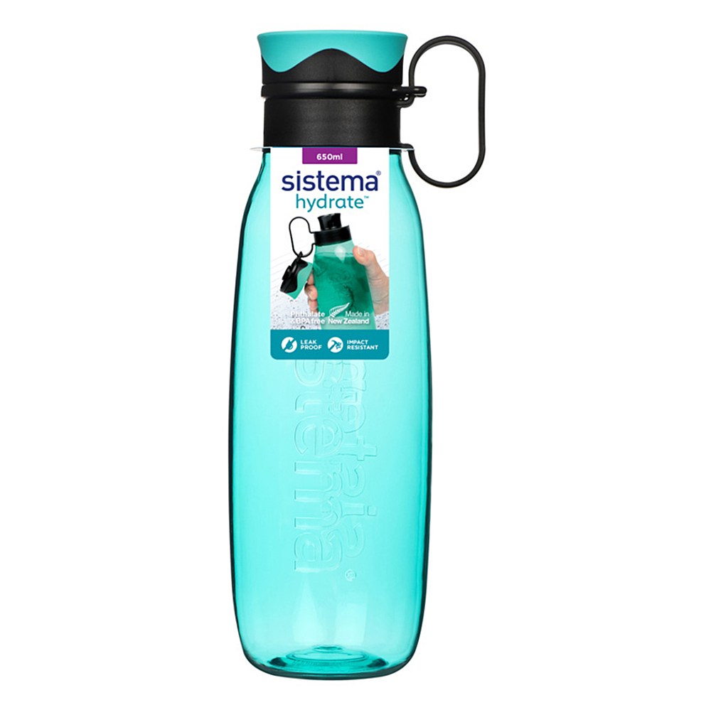 SISTEMA Hydrate Tritan láhev Traverse zelená 650 ml
