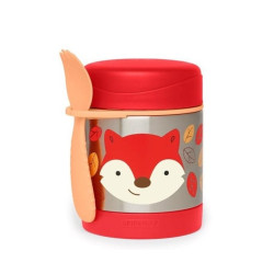 SKIP HOP Zoo Termoska na jídlo se lžičkou/vidličkou Liška 325 ml, 3r+