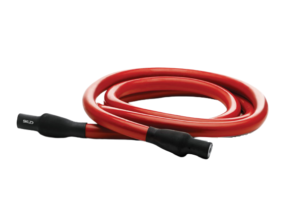 SKLZ Training Cable Medium, odporová guma červená, středně silná 22 - 28 kg