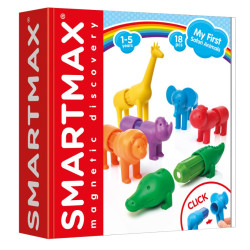 Smartmax Moje první Safari zvířátka - 18 ks
